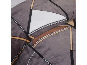 Jahu Povlečení mikroflanel Fernando šedý 140x200, 70x90 cm 