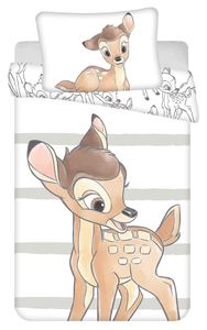 Jerry Fabrics Povlečení do postýlky Bambi stripe baby 100x135, 40x60 cm