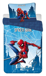Jerry Fabrics Povlečení Spider-man Blue 04 140x200, 70x90 cm