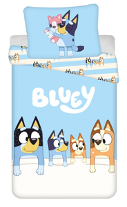 Jerry Fabrics Povlečení Bluey 140x200, 70x90 cm