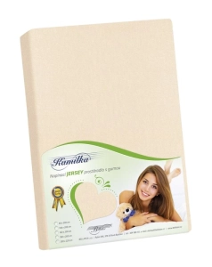 Bellatex Prostěradlo jersey smetanová