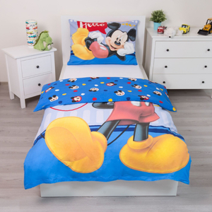 Jerry Fabrics Povlečení Mickey 004 Hello 140x200, 70x90 cm