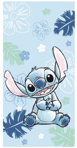 Jerry Fabrics Osuška Lilo a Stitch Ohana blue 70x140 cm