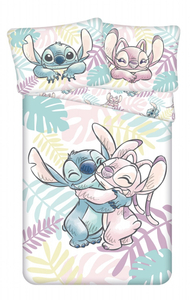 Jerry Fabrics Povlečení Lilo a Stitch Leaves 140x200, 70x90 cm