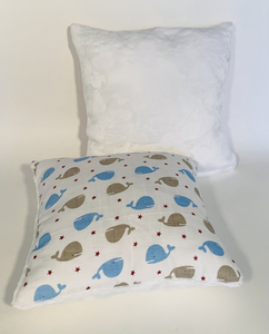 SVITAP sleep well Dětská sada pro batolata Velryba modrá 35x35, 90x100 cm