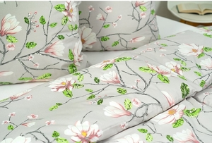 Stanex povlečení krep magnolie (LS293) 140x200+70x90 cm 