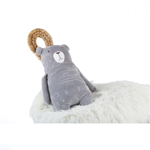 SVITAP sleep well Polštářek mikrospandex Medvěd šedý 53 cm