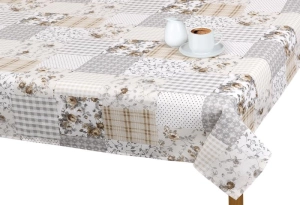 Bellatex Ubrus EMA Patchwork Šedá,Šedá
