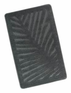 Bellatex koupelnová předložka STANDARD šedý list 60x100 cm 