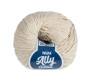 Bellatex Příze ALLY cotton 50 g, 140 m Béžová