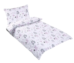 Bellatex Dětské povlečení bavlna Agáta 90x135, 45x60 cm Zvířátko