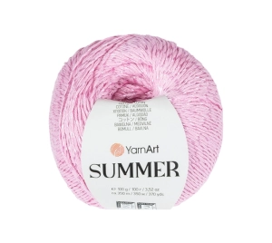 Bellatex Příze SUMMER 100 g, 350 m Růžová