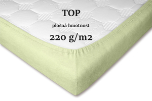 DADKA VRACOV Froté prostěradlo hrášek