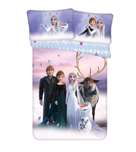 Jerry Fabrics Disney povlečení do postýlky Frozen Elements baby 100x135, 40x60 cm