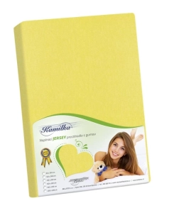 Bellatex Prostěradlo jersey žlutá