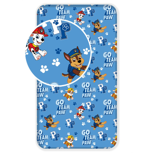 Jerry Fabrics Prostěradlo Paw Patrol 161 90x200x25 cm