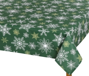 Bellatex Ubrus VÁNOCE 50x50 cm Vánoce hvězda Zelená,Bílá