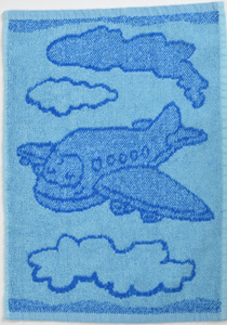 Profod Dětský ručník Plane blue 30x50 cm