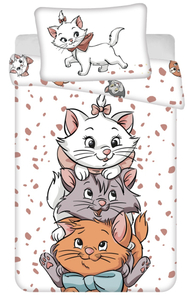 Jerry Fabrics Povlečení do postýlky Marie Cat Friends baby 100x135, 40x60 cm