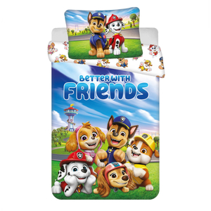 Jerry Fabrics Povlečení do postýlky Paw Patrol 553 baby 100x135, 40x60 cm
