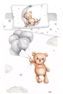 Jerry Fabrics Povlečení do postýlky Medvídek 02 baby 100x135, 40x60 cm