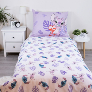 Jerry Fabrics Povlečení Lilo a Stitch Kiss 140x200,70x90 cm