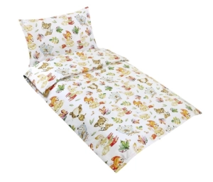 Bellatex Dětské povlečení bavlna Agáta 90x135, 45x60 cm Zvířátko lesní