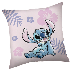Jerry Fabrics Polštářek Lilo a Stitch Pink 40x40 cm