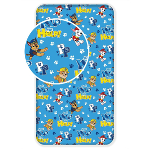 Jerry Fabrics Prostěradlo Paw Patrol 137 90x200x25 cm