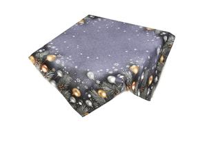 Forbyt Vánoční ubrus Jehličí a baňky CYH5918C 85x85 cm