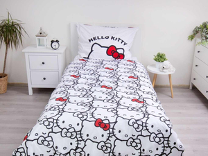 Jerry Fabrics Povlečení Hello Kitty 140x200, 70x90 cm