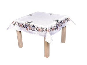 Forbyt Vánoční ubrus Skřítek s lucernou CYH6060C 85x85 cm