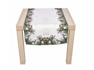 Forbyt Vánoční ubrus Cesmína CYH6024GC 40x140 cm