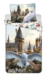 Jerry Fabrics Povlečení Harry Potter Hedwig 02 140x200, 70x90 cm
