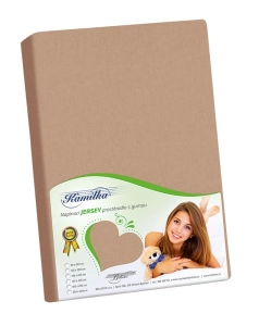Bellatex Prostěradlo jersey kávová