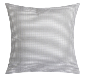 Bellatex Polštářek ADÉLA 40x40 cm Kostička Šedá,Bílá
