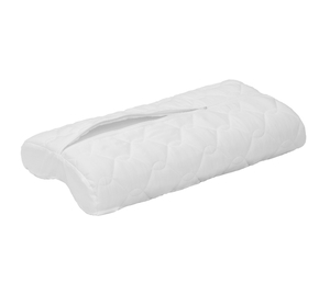Bellatex POVLAK na anatomický polštář 60x33 cm (povlak na zip) Prošev, bílá