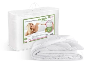 Bellatex Přikrývka Merkado Aloe Vera letní, 140x200, 450g 140x200 cm bílá