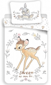 Jerry Fabrics povlečení bavlna Bambi circle 140x200+70x90 cm 