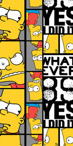 Jerry Fabrics osuška Simpsons Bart 89 70x140 cm 