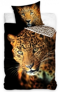 Dětské povlečení bavlna Leopard 140x200+70x90 cm 