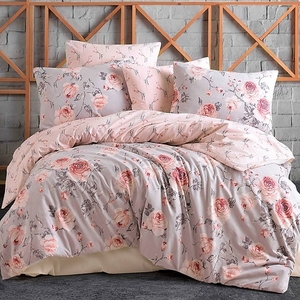 BedTex povlečení bavlna Maison Růžové 140x200+70x90 cm  