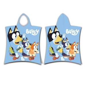 Jerry Fabrics plážová osuška pončo Bluey Skate 50x115 cm - kopie