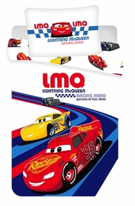 Jerry fabrics Disney povlečení do postýlky Cars "Racing hero" baby 100x135 + 40x60 cm 
