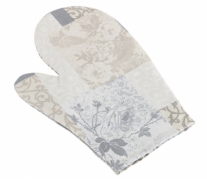 Bellatex kuchyňská chňapka patchwork šedomodrý 18 x 28 cm