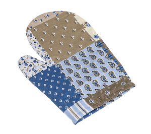 Bellatex Kuchyňská chňapka 28x18 cm Patchwork modrá