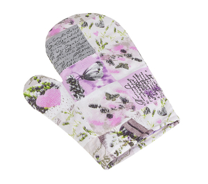 Bellatex Kuchyňská chňapka 28x18 cm Patchwork lila
