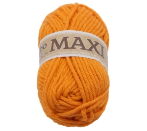 Bellatex Příze JUMBO MAXI 100 g, 65 m Oranžová