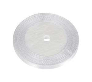 Bellatex Stuha saténová 6 mm, 22,5 m Bílá