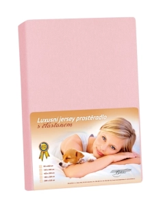 Bellatex prostěradlo jersey LUX  Růžová